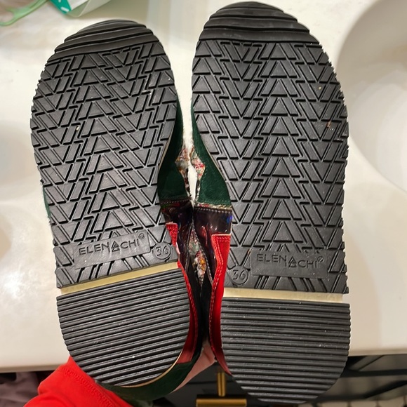 Brand New RARE Elena Iachi Platform Hidden Wedge Sneakers - Picture 9 of 9